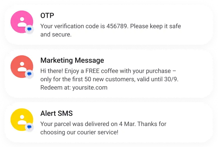 Sweden SMS API examples: OTP services, bulk messaging, and SMS promotions via MoceanAPI